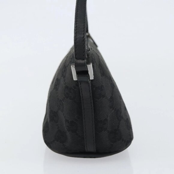 GUCCI GG Canvas Accessory Pouch Black 07198 2123 Auth mr1688 - Picture 5 of 15